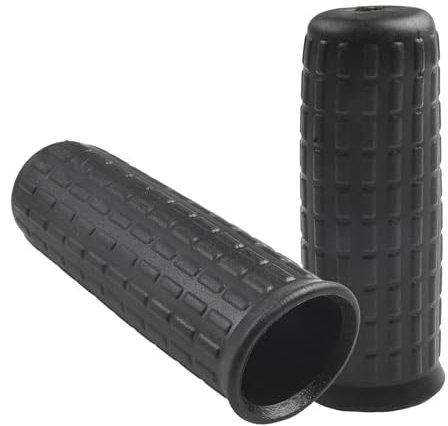 QGH Wheelbarrow Handle Grips 30mm - 2 PCS Wheel Barrow Soft Rubber Handle Grips - 122 mm Long Non Slip Wheelbarrow Replacement Handle Covers