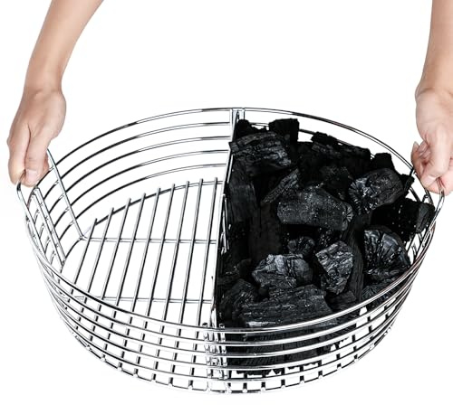 The Accessories for Big Green Egg XL Charcoal Ash Basket Ash Clean Tool