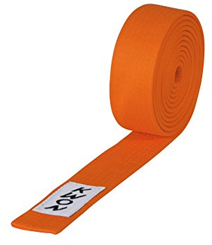 KWON Budogürtel 4 cm breit 320 orange