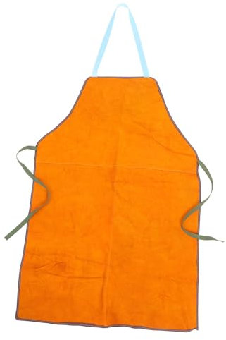 POPETPOP Tablier de Soudage en Cuir 1 Pcs Tabriaux Résistants à La Chaleur Et à La Flamme de Vache Tabliers en Cuir Tablier de Soudage Thermique Protection de Tablier pour Forgeron Soudeur
