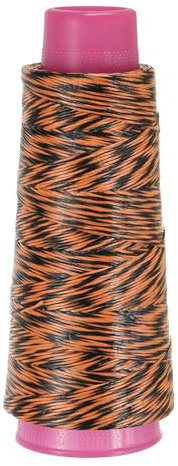 sourcing map Archery Recurve Bow String Serving Thread 120 Yard / 110 m Nylon Bowstring for Recurve Bow Compound Tying Peep Sight Nock Point (Orange/Black)
