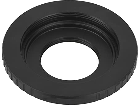 Adaptateur D Objectif M42 vers M4 3 Monture Métallique Haute Précision pour Photographie Créative Et Vidéo en Manuel 8 X 8 X 2 Cm