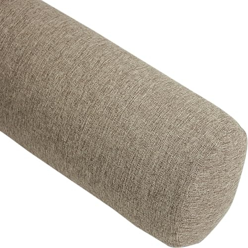 Cojín Cilíndrico Redonda Almohada Cervical para Cama Sofá Cojín de Cuello Almohada Cilíndrica Extraíble Lavable Cojín Lumbar para Soporte de Cabeza, Cuello, Espalda y piernas(#7,20x120cm(7.8x47in))