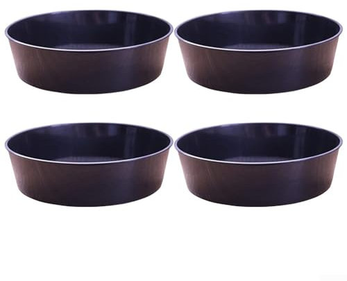 Confezione da 4 setacci per facilitare il giardinaggio e una gestione efficace del suolo (nero)