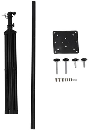 Segrehy Stand Dartboard Metal Extrad Extrad Extrae Altezza Angolo Regolabile Montaggio Dartboard Tripode Stand per i Giochi di casa Sala