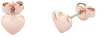 Ted Baker Harly Tiny Heart Stud Earrings For Women (Rose Gold)