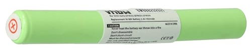 vhbw Batería Recargable Compatible con Philips QT4020, QT4022/32 Series 5000, QT4023, QT4024 afeitadora, cortadora de Pelo (950 mAh, 2,4 V, NiMH)