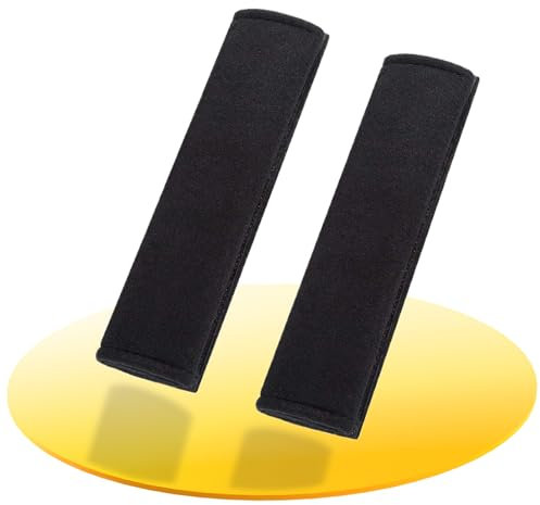 Dimiff Gurtpolster 2 Stück, Gurtschoner zur Verbesserung Des Anschnallkomforts,Autogurt Polster, Gurtpolster Auto für Lange Reisen und Lange Autofahrten| Kurzstapeliges Vlies