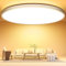 Deckenlampe Led Deckenleuchte Flach Rund - Ø40CM 36W 3600LM 3000K Warmweiss Led Deckenlampe Wohnzimmer Led Lampe Decke für Küche Schlafzimmer Badezimmer Kinderzimmer, Modern Rund IP44 2,4CM Utra Dünn