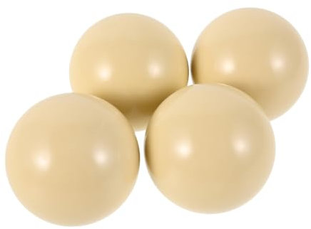 GAROZATION 4stücke Weiße Billardkugel Automatische Snookerball-trainingsmaschine Ersatzball Für Pool-queuebälle Billardtrainer Billardtisch-zubehör Poolbälle Trainings-queueball Billardkugel