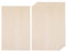 Lot de 10 feuilles de bois contreplaqué fin pour la fabrication de modèles d'avions - Beige - 100 x 50 x 2 mm