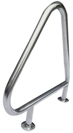 Escalera para Piscina Escalera de Piscina de Acero Inoxidable 304 con Base de Montaje rápido, soporta hasta 113 kg, Ideal para Parques acuáticos Interiores y Exteriores.