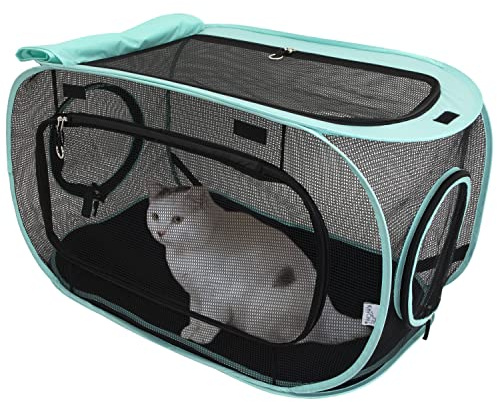 Kitty City Outdoor Catio Furniture and Play Kits for Cats, Outdoor Kennel