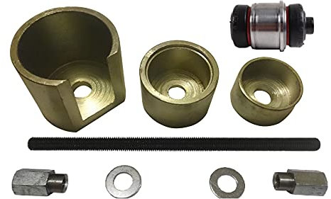 SET D'EXTRACTION ET D'INSERTION SILENT BLOC Outil Extracteur MONTAGE DEMONTAGE SILENT BLOC Essieu arriere PRESSE MECANIQUE Suspension bras de liaison KIT…