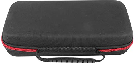 Microphone Carry Bag, EVA Wireless Microphone Portable Storage Case, Dual Mic Bag Shockproof Drop Proof, with Metal Zipper, Large Capacity