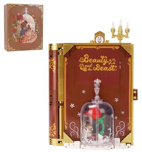 Oichy Building Toys Classic Fairy Tale Book Building Block Sets 3-in-1 Flippable Brick Sets for Children and Adults (602pcs)