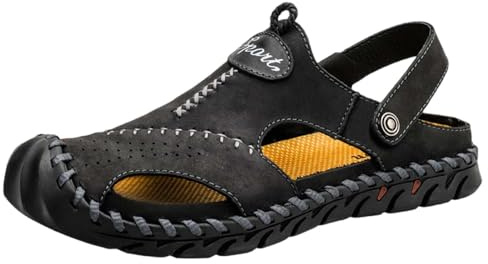 Generisch Sandalias ortopédicas para hombre, pies anchos, zapatos de verano, sandalias de playa, trekking, zapatos de senderismo, sandalias de senderismo, sandalias para hombre, sandalias de ocio