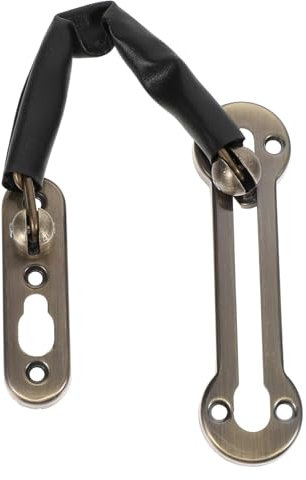 Gatuida Fibbia Per Porta in Acciaio Inossidabile Robusta Catena Sicurezza Per Porta Domestica Catenaccio Sicurezza Per Proteggere Casa e Famiglia