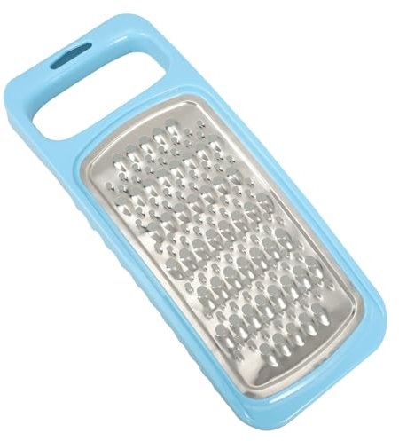 Rallador de Verduras Inoxidable de Doble Cara Rallador de Patatas y Zanahorias Utensilio de Cocina Ligero y Ergonómico para Cocineros Casa y Chefs