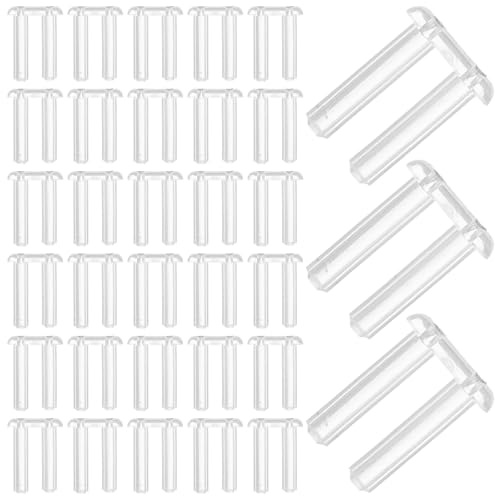 HONITANO Tappi di Compressione senza Montatura in Plastica Pap 200 Pezzi Accessori Resistenti e Confortevoli per Occhiali per Ricambio Astine Occhiali