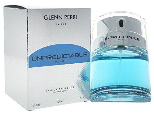 Glenn Perri Unpredictable Eau De Toilette Spray for Men, 3.4 Ounce