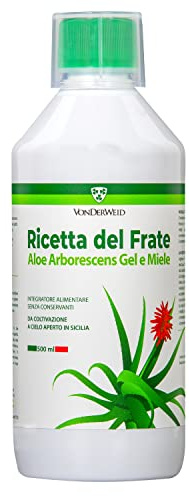 Vonderweid - Ricetta di Padre Zago Classica, Integratore Alimentare ImmunoStimolante con Aloe Arborescens Gel, Miele e Distillato di Grano, Made in Italy, 500 ML