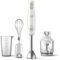Philips HR2543/00, neue Daily+ Collection, 700 W, weiß, ProMix-Technologie, 2 Geschwindigkeitsstufen + Turbo, Metallstange, Schneebesen, kompakter Zerkleinerer, Becher