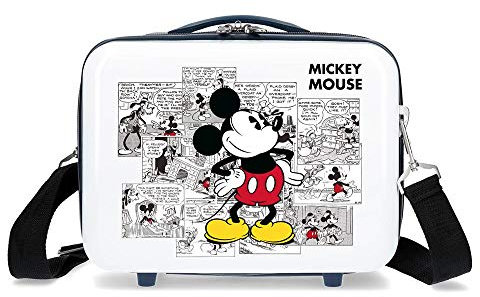 Disney Mickey COMIC Anpassungsfähiger Schönheitsfall Blau 29x21x15 cms ABS