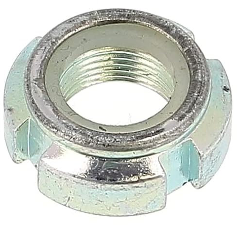 Bricovis Ecrou A Encoches Bague Nylon M55 Pas 200 Zingué Type Cn