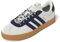 adidas Herren VL Court 3.0 Shoes Schuhe, core White/Dark Blue/Gold met, 44 EU