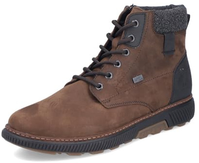 Rieker Herren Winterstiefel B3343, Männer Stiefel, lose Einlage, wasserabweisend, riekerTEX,Winterschuhe,uebergangsstiefel,braun (26),45 EU / 10.5 UK