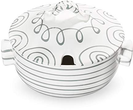 Gmundner Keramik Soupière, Dizzy Gris, 1 916,4 Gram