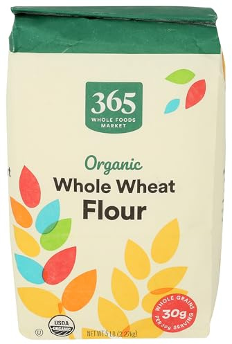 365 by Whole Foods Market, Organic 100% Whole Wheat Flour, 80 Ounce