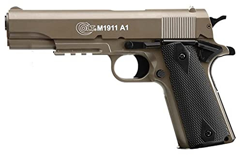 Colt 1911 Dark Earth 13bb'S E=0,500 J. Max /C24 - Culata de metal manual