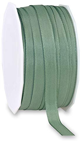 Präsent Europa taftband, gammalgrön, 10 mm-50 m, taupe