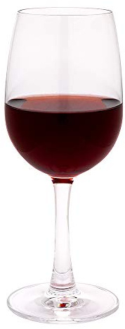 Restaurantware Voglia Nude 8.5 Ounce Port Wine Glasses Set Of 6 Crystal Port Glasses - Laser-Cut Rim Dishwasher-Safe Glassware Fine-Blown Crystal Dessert Wine Glasses