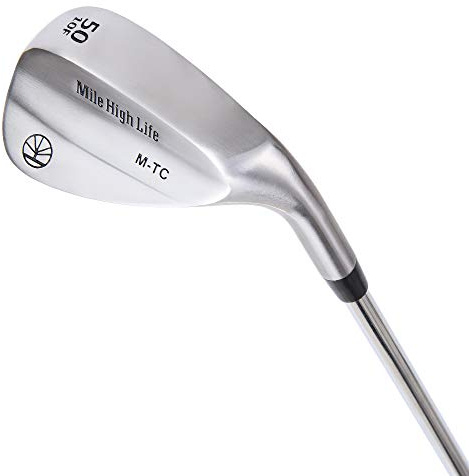 Mile High Life | Set di cunei da golf entry-level | Set di cunei da golf per principianti | mazze da golf con cuneo a lob per uomini e donne (50 gradi)