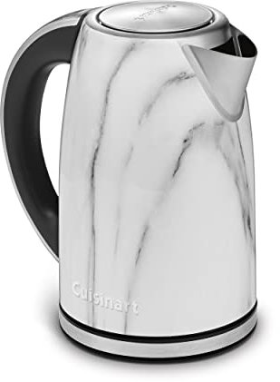 Cuisinart Electric Cordless 1.7-Liter Tea Kettle, Marble, JK17-MTG