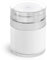 HOTUT Cream Jar Vacuum Bottle, 50ml Airless Pump Moisturiser Container, Refillable Travel Cream Bottle, Portable Cosmetic Jar, Moisturiser Pump Dispenser
