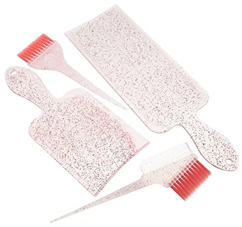 Ipetboom Professionale Per Colorazione Capelli Con Pettine Evidenziatore e Tavoletta Per Tintura Kit Pratico e Durevole Per Uso Casa e Salone Strumenti Compatti e Riutilizzabili Per Balayag