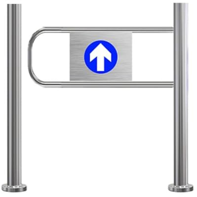 Puerta abatible automática con resorte, puerta unidireccional de 20-39 pulgadas para bibliotecas, tiendas, centros comerciales, dispositivo de entrada y salida de fácil cierre (derecha, ancho x alto