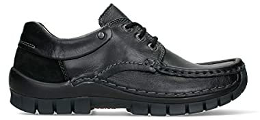 Wolky Comfort Schnürschuhe Fly Summer - 20080 Leder schwarz - 40