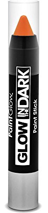3g Neon Orange Glow In The Dark Paint Stick