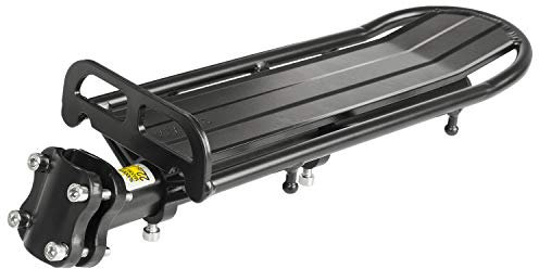 M-Wave Sonstige Aluminium Screw-on Flex Gepäckträger schwarz One Size