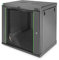 DIGITUS Armario de red - rack de 19 pulgadas - 12 U - montaje en la pared - profundidad 450 mm - capacidad de carga 60 kg - serie Dynamic Basic - Negro