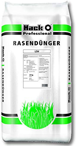 HACK Rasenlangzeitdünger LZW 25 kg Rasendünger Profidünger Sportrasendünger