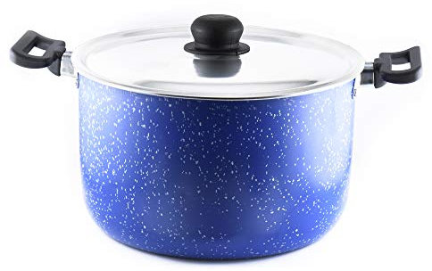 House Collection HSC1729 Pentola con Coperchio, Alluminio