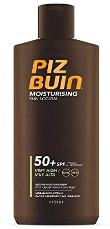 3 x Piz Buin Moisturising Sun Lotion SPF50-200ml