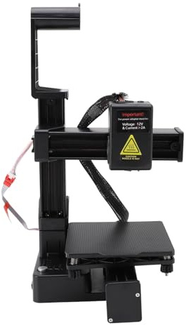 AMONIDA Kompakt 3D-skrivare Enkel Att Använda för Nybörjare med Mm Utskriftsstorlek och Stöder 1,75 Mm PLA TPU-filament (#1)