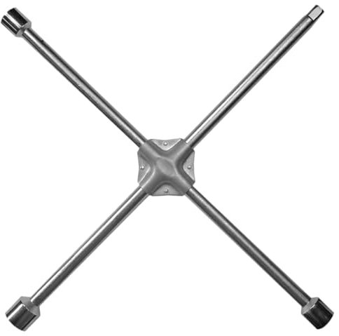 SW-Stahl 02100L Radkreuzschlüssel, 1/2, 17 mm 19 mm 21 mm I Rad Kreuzschlüssel I Radkreuz 1/2 I Werkzeug für Reifenwechsel I Felgenkreuz I Reifenwerkzeuge I Wagenkreuz Pkw